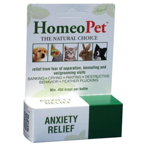 HomeoPet Natural Choice Anxiety Relief Medicine for pets, calming solution for stress and anxiety