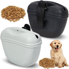 Silicone Dog Treat Bag, durable and waterproof treat pouch for easy access to dog treats during walks or training sessions