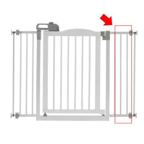 Richell One-Touch Gate II Extension in White, simple-to-install extension to widen the One-Touch Gate II, ideal for larger openings in your home