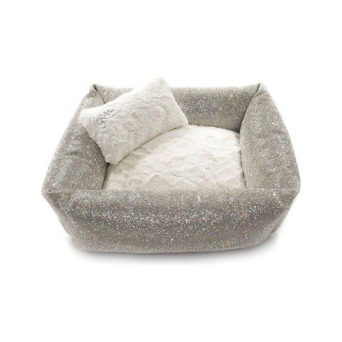 Elegant Crystal Dog Bed