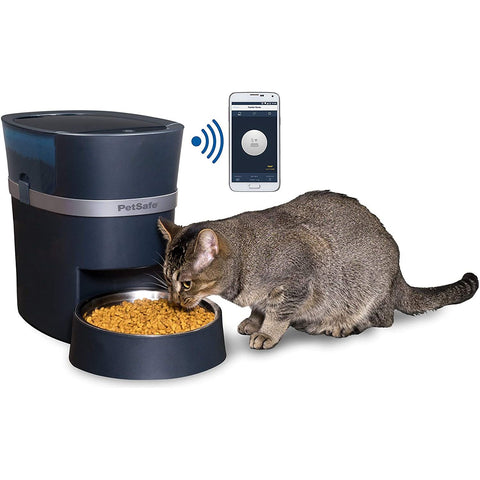 PetSafe Smart Feed Automatic Dog and Cat Feeder, Wi-Fi enabled feeder for scheduled and remote pet feeding